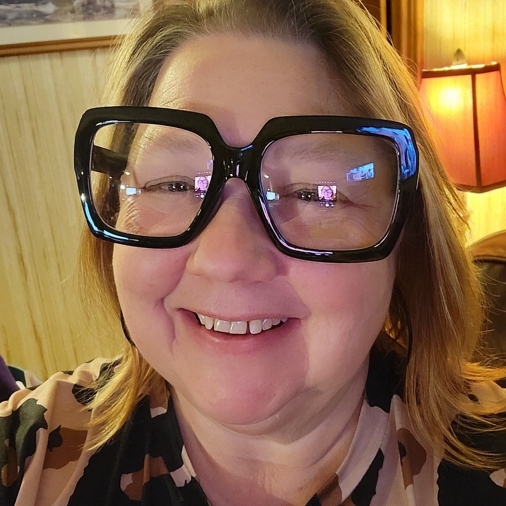 GrinderPUNCH Black Square Glasses - Picture 3 of 4